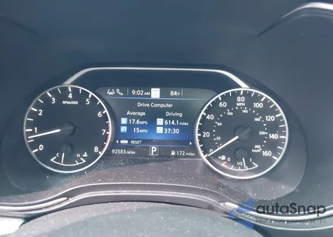 2020 Nissan Maxima Sl Xtronic Cvt из США, поврежденный, VIN 1N4AA6DV9LC380538